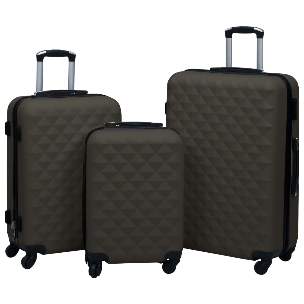 3-teiliges Hartschalen-Kofferset – Leicht, Robust & 360° Rollen, Perfekt für Reisen, Business & Urlaub