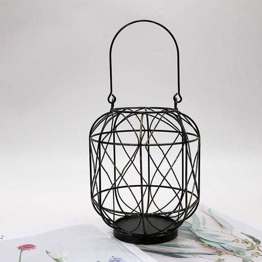 Metal Table Candlestick Home Decoration Modern Romantic Iron Candle Holders Room Decor Homeeins