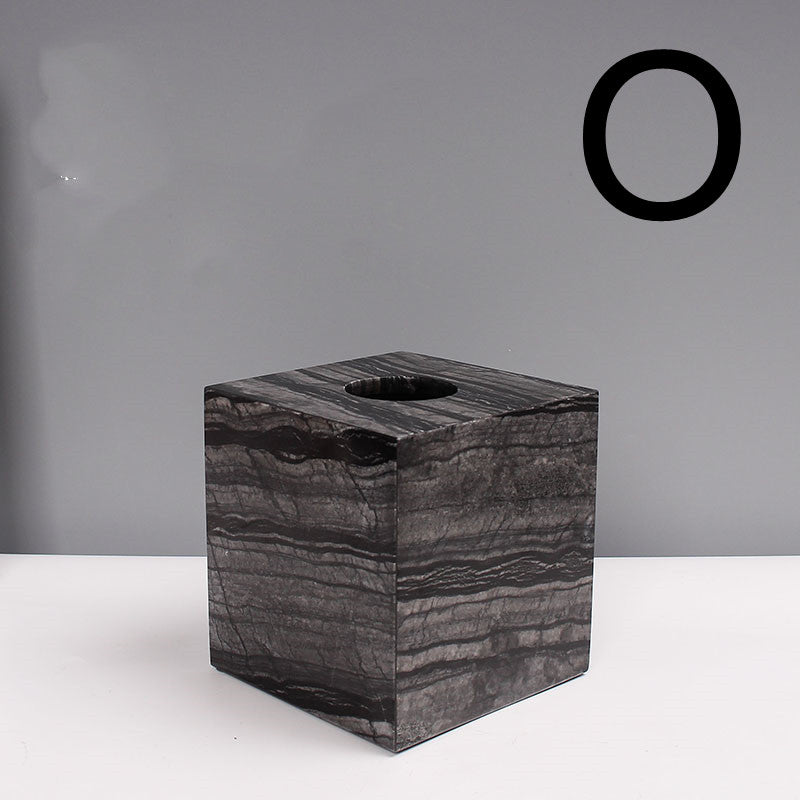 Natürlicher Marmor-Taschentuchbox Homeeins