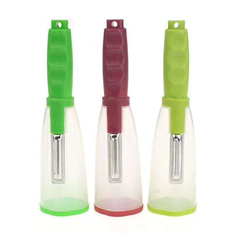 Vegetable Fruit Knife Stainless Steel Storage Type Peeling Knife Peeler Homeeins