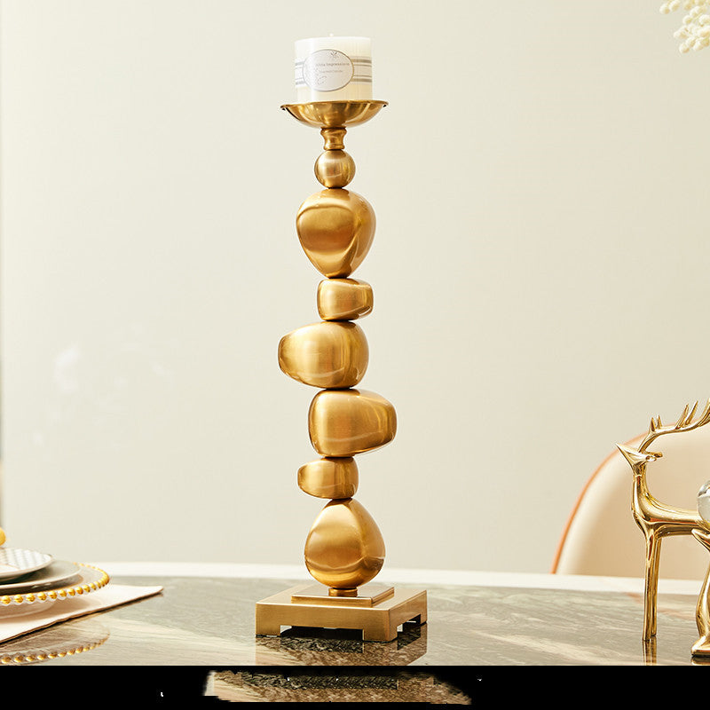 Nordic Retro Romantic Table Candle Holder Dinner Props Homeeins