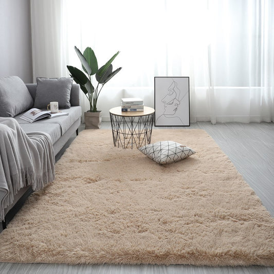 Comfort Haven: flauschiger Teppich mit Anti-Rutschfunktion Homeeins