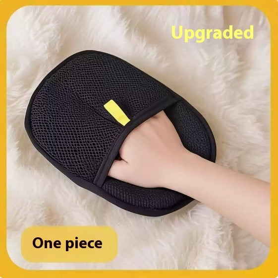 Pet Hair Remover Mitt Pet Hair Remover Gloves Deshedding Brush Glove For Dog Cat Rabbit With Long Short Curly Hair Homeeins