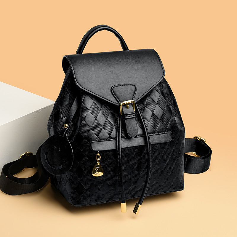 Female Backpack Casual Multifunction Women Leather Backpack Shoulder School Travel Back Pack Homeeins
