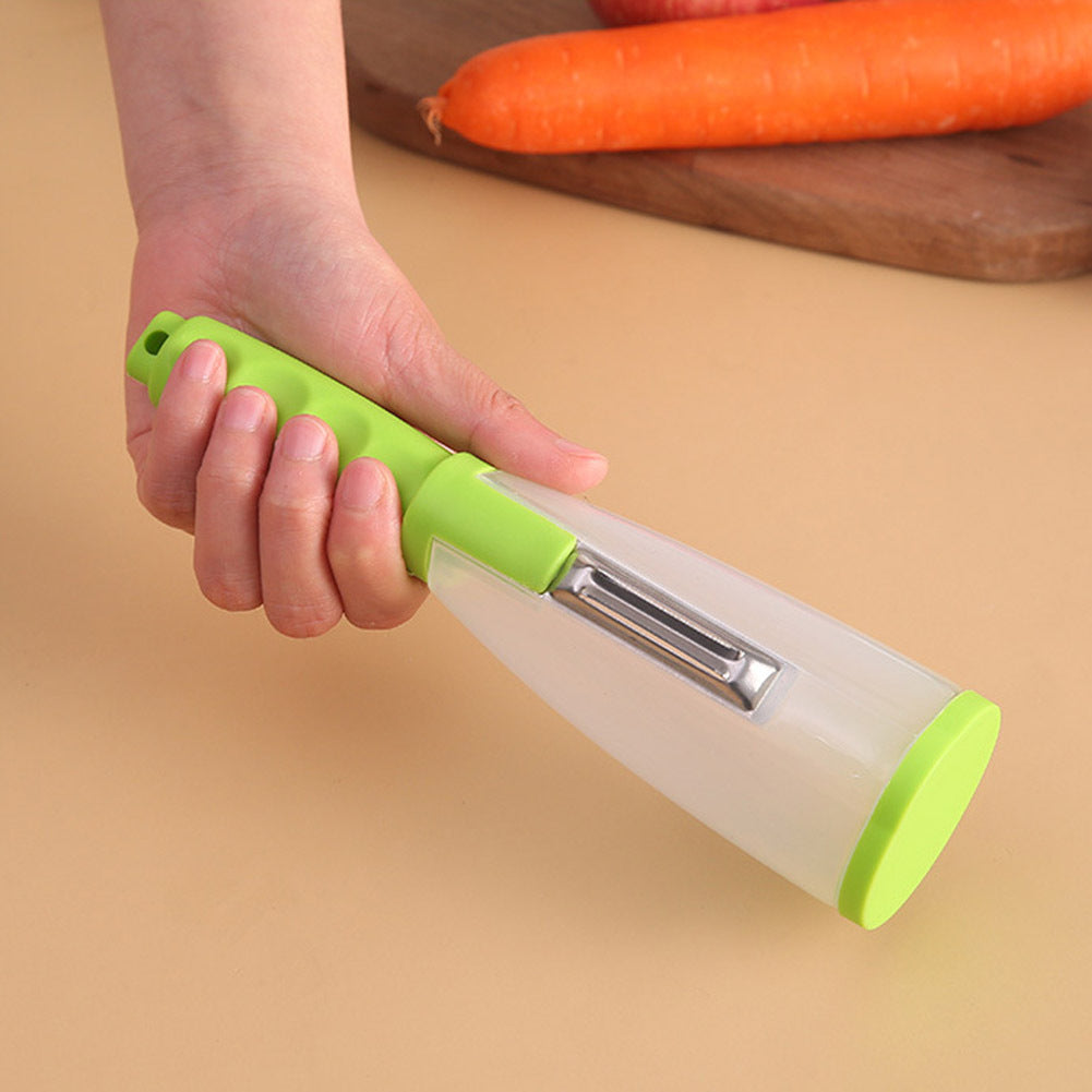 Vegetable Fruit Knife Stainless Steel Storage Type Peeling Knife Peeler Homeeins