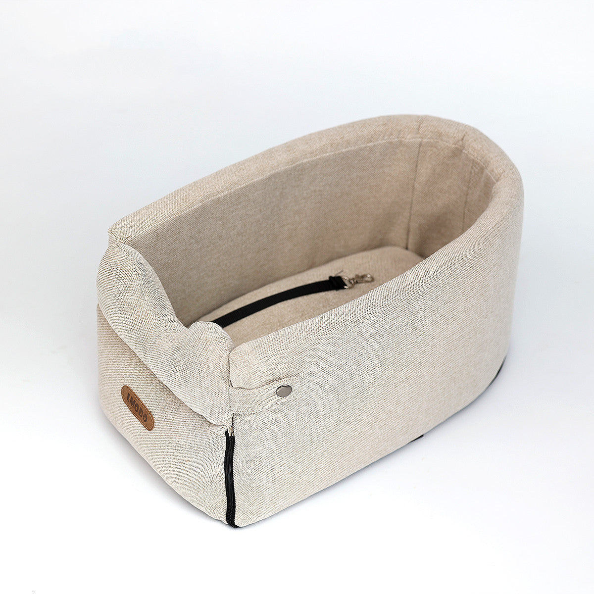 Portable Car Central Dog Car Seat Bed for small pets, ensuring safety and comfort during travel. Perfect pet accessory.