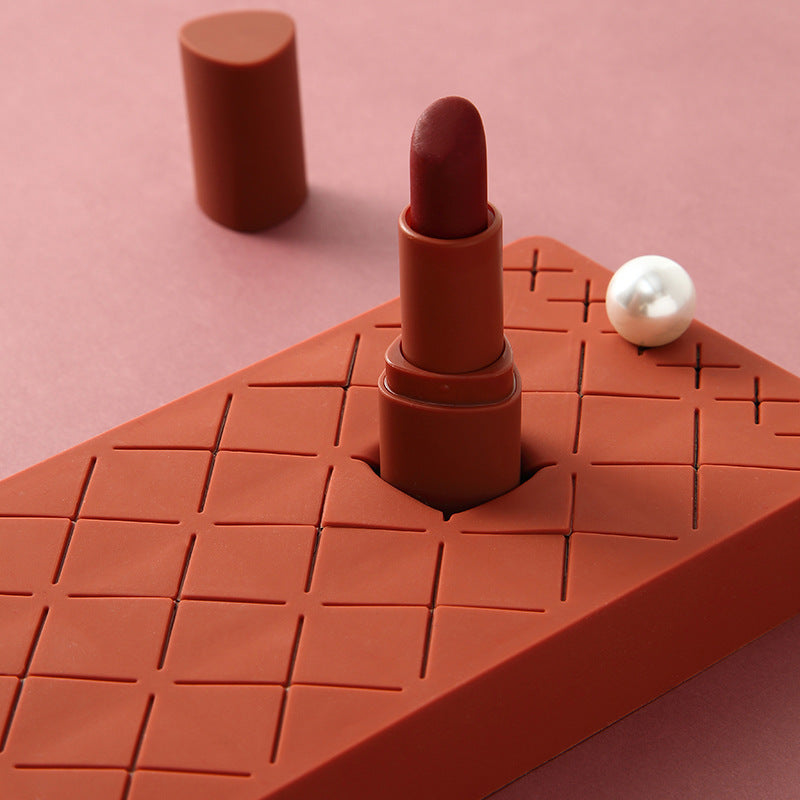 Net red silicone lipstick storage rack Homeeins