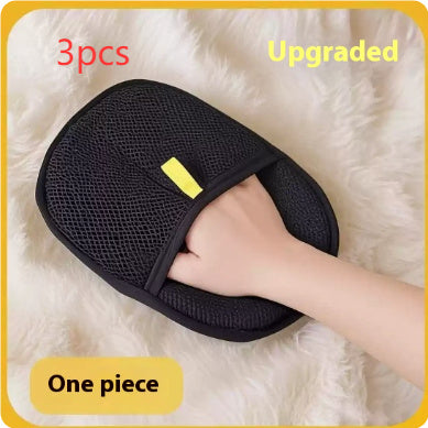 Pet Hair Remover Mitt Pet Hair Remover Gloves Deshedding Brush Glove For Dog Cat Rabbit With Long Short Curly Hair Homeeins