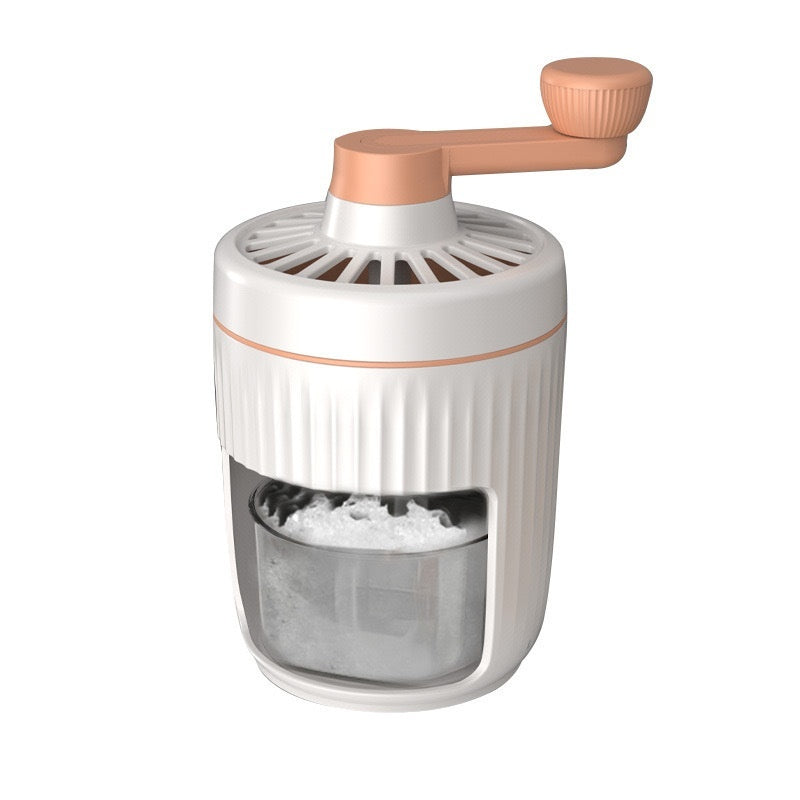 Hand-cranked Ice Shaving Machine Small Household Ice Crusher Hand-cranked Smoothie Machine Hail Ice Machine Kitchen Gadgets Homeeins