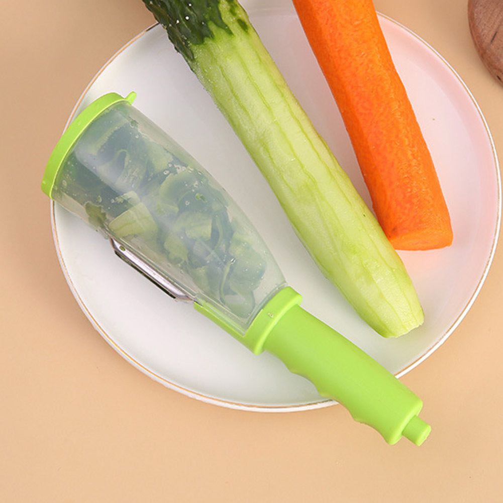 Vegetable Fruit Knife Stainless Steel Storage Type Peeling Knife Peeler Homeeins
