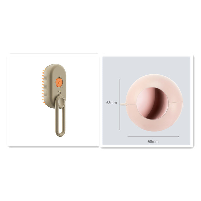 Effiziente Cat Steam Brush Steamy Dog Brush 3 In 1 für Massage und Fellpflege bei Haustieren. Ideal für Haustierbesitzer.