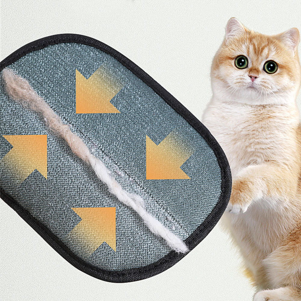 Pet Hair Remover Mitt Pet Hair Remover Gloves Deshedding Brush Glove For Dog Cat Rabbit With Long Short Curly Hair Homeeins