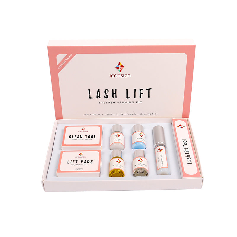 Upgrade Version Lash Lift Kit ICONSIGN Lifting Perm Eyelash Eyes Makeup Tools Homeeins