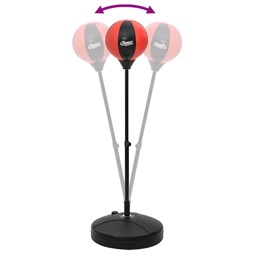 Punching Bag Set – Höhenverstellbar, Mit Handschuhen, Ideal für Anfänger, Boxsack mit Ständer & Pumpe, Perfekt für Stressabbau und Fitness
