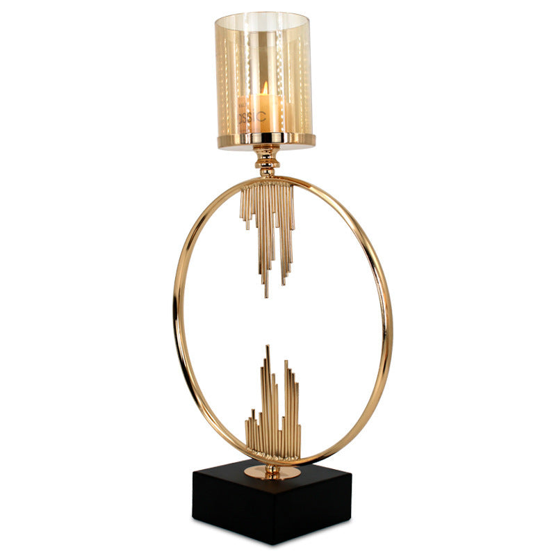 Metal Light Luxury Candle Decoration Nordic Retro Candle Holder Homeeins