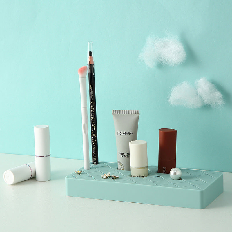 Net red silicone lipstick storage rack Homeeins