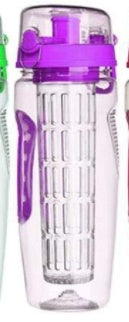 32Oz Fruit Infusing Infuser Water Bottle, BPA-freier Sport-Flaschen mit Fruchteinsatz für leckere Getränke.