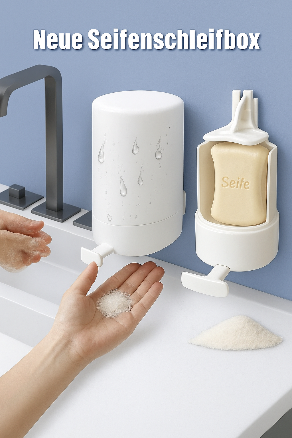 ProSoap – Seifenspender mit Trockenraspel Homeeins