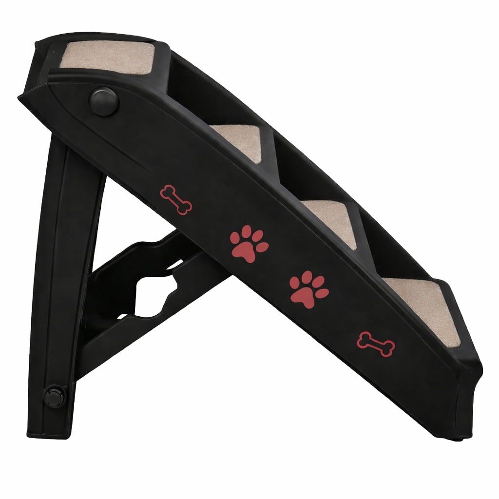 🐾 Nie mehr Springen! Faltbare Haustiertreppe für Hunde & Katzen Homeeins