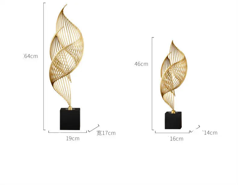 Handgemachte Goldene Eleganz: Luxuriöse Ästhetik Homeeins