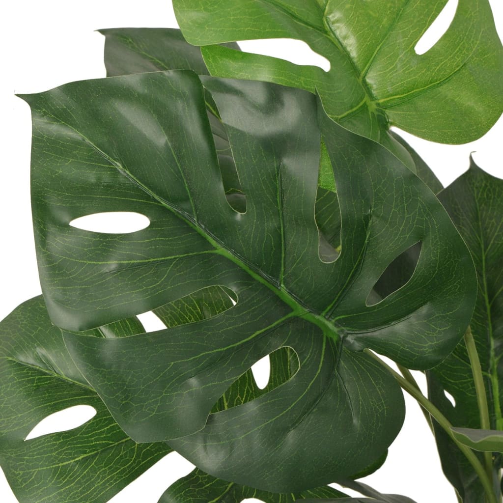 Künstliche Monstera Pflanze 45 cm – Realistische Zimmerpflanze mit Topf, pflegefrei & modern
