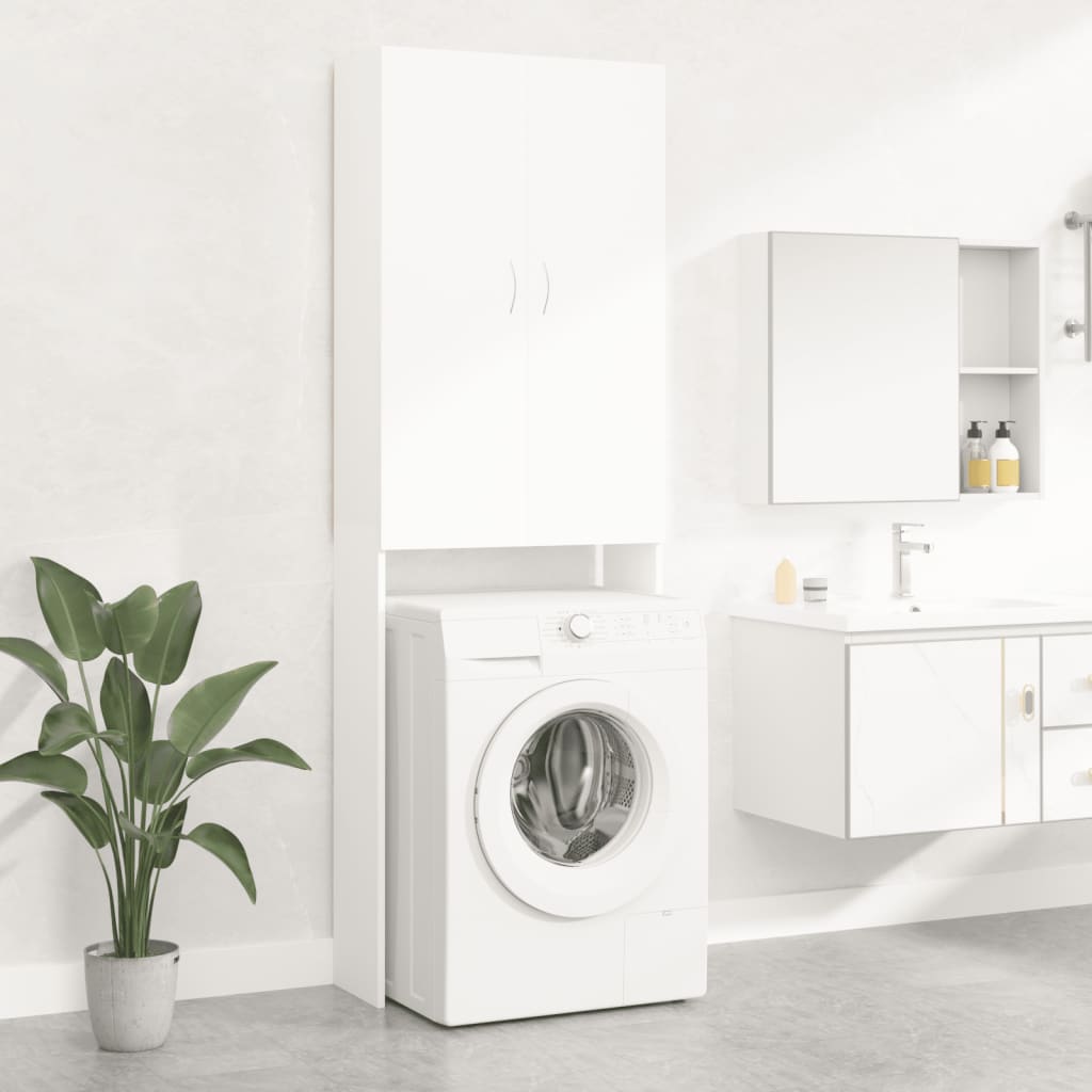 🚿 HOHER WASCHMASCHINENSCHRANK – Maximaler Stauraum auf schlanker Fläche