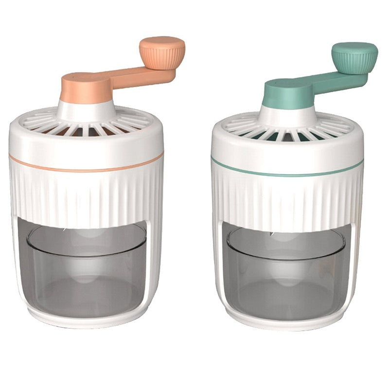 Hand-cranked Ice Shaving Machine Small Household Ice Crusher Hand-cranked Smoothie Machine Hail Ice Machine Kitchen Gadgets Homeeins