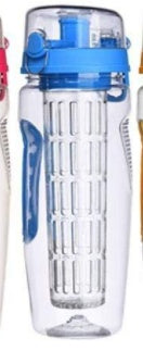 BPA-freie 32Oz Fruit Infusing Infuser Water Bottle für Sport, aus bruchsicherem Kunststoff, ideal für fruchtige Getränke.