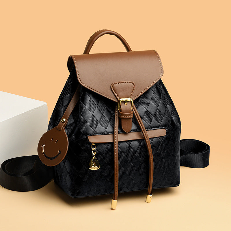 Female Backpack Casual Multifunction Women Leather Backpack Shoulder School Travel Back Pack Homeeins