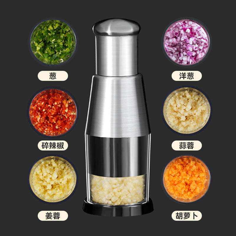 Garlic Crusher Onion Chopper Multipeler Vegetables Chopper Manual Garlic Press Machine Garlic Squeezer Kitchen Gadget Homeeins