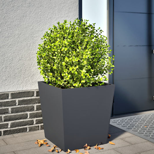 🪴 STEEL CUBE PLANTER – Moderner Metall-Pflanzkübel für Garten, Balkon & Terrasse