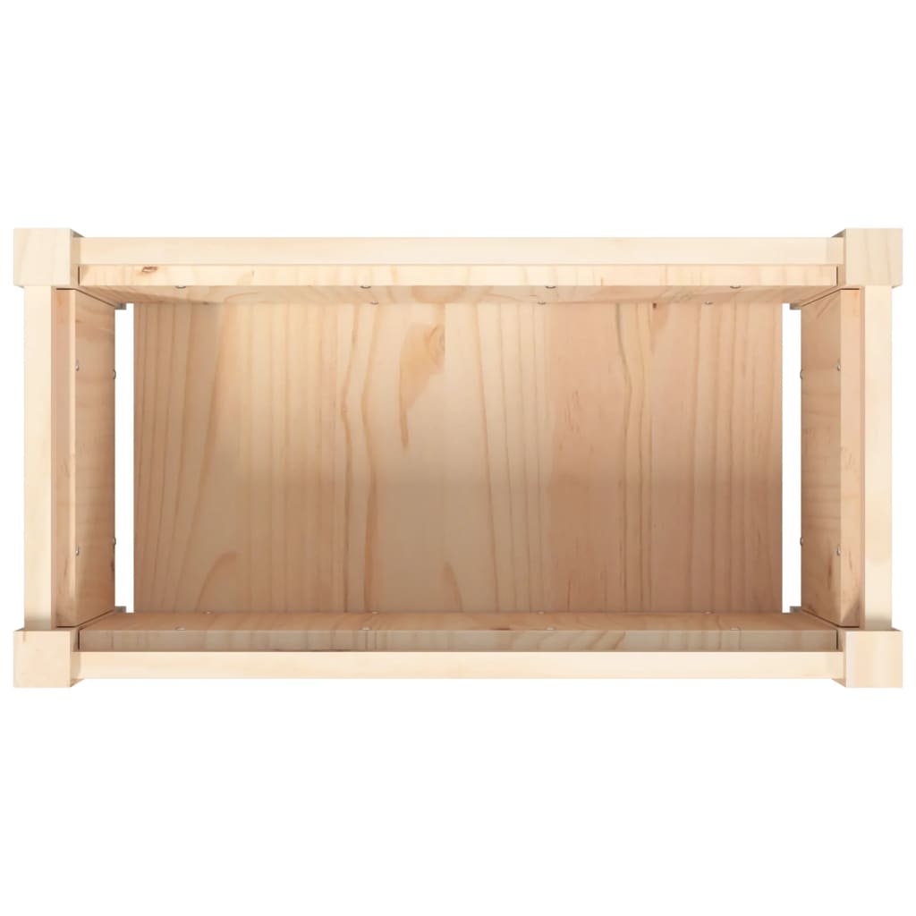 🌱 WOODLINE PLANTER – Natürlicher Holz-Pflanzkasten für Garten, Balkon & Terrasse