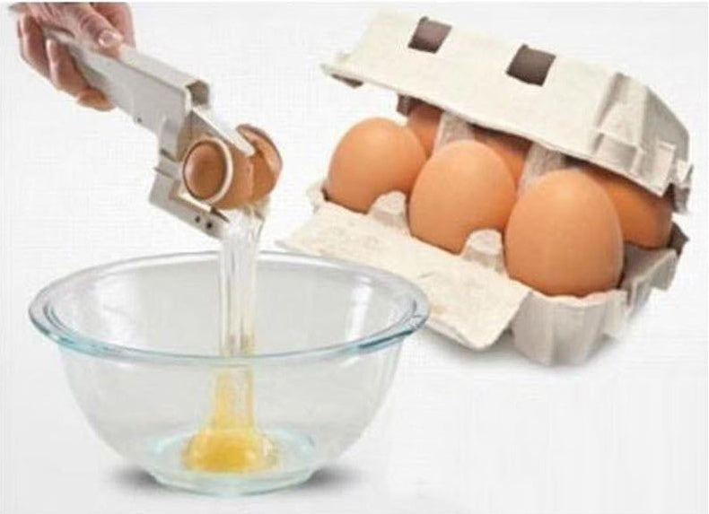 Egg Shell Cracker Handheld Plastic Egg Breaker Egg Opener Creative Egg Separator Tool Kitchen Gadgets Homeeins