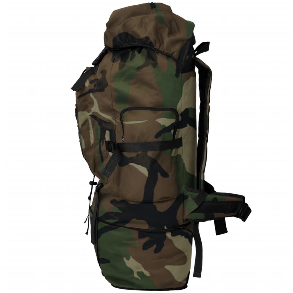 Army Outdoor Rucksack 65–100 L – Extrem robust, wasserabweisend & perfekt für Camping, Trekking und lange Abenteuer