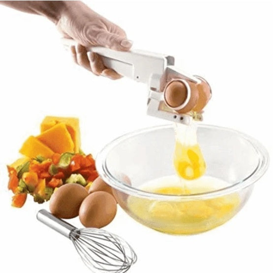 Egg Shell Cracker Handheld Plastic Egg Breaker Egg Opener Creative Egg Separator Tool Kitchen Gadgets Homeeins