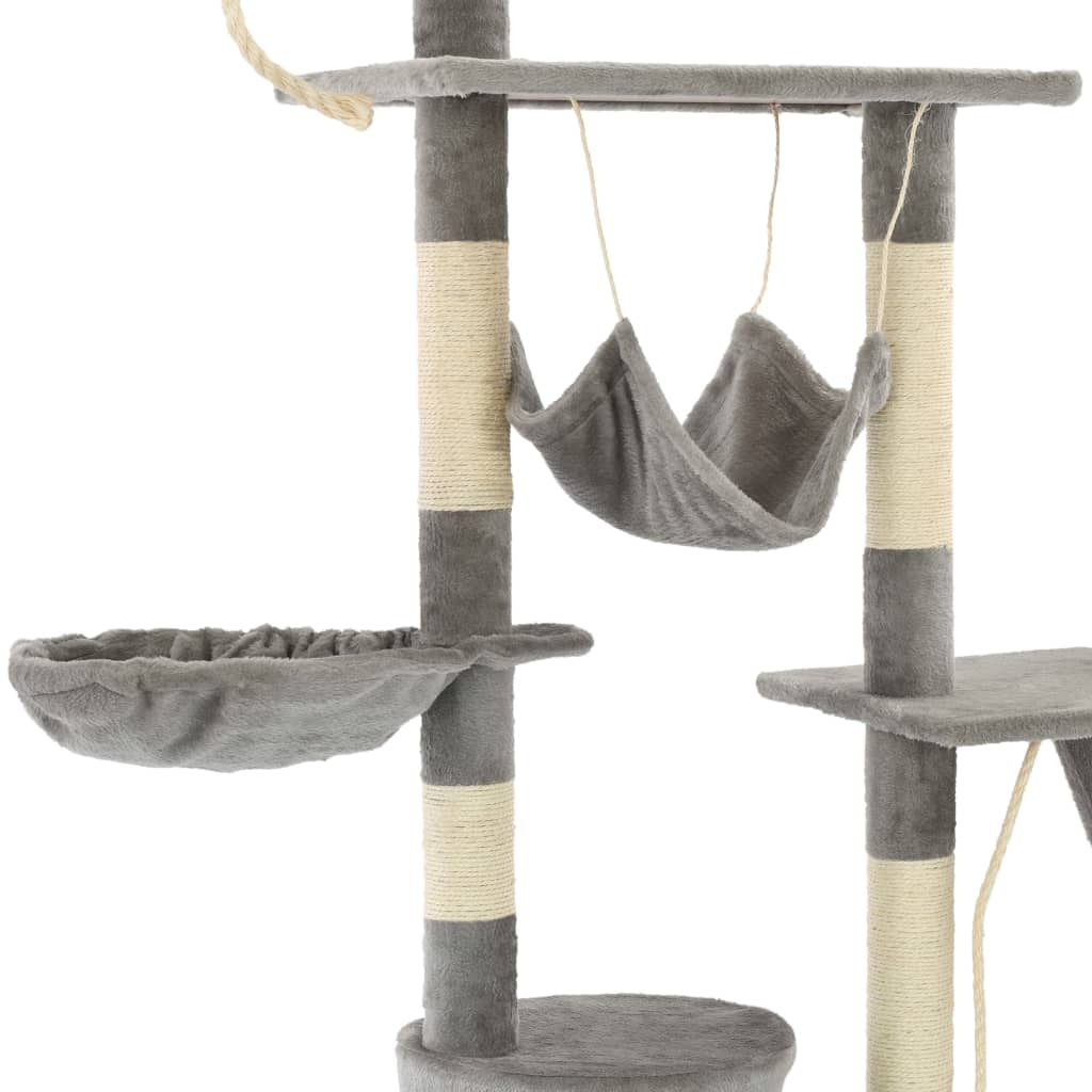 Cat Tree with Sisal Scratching Posts 230 - 250 cm Homeeins