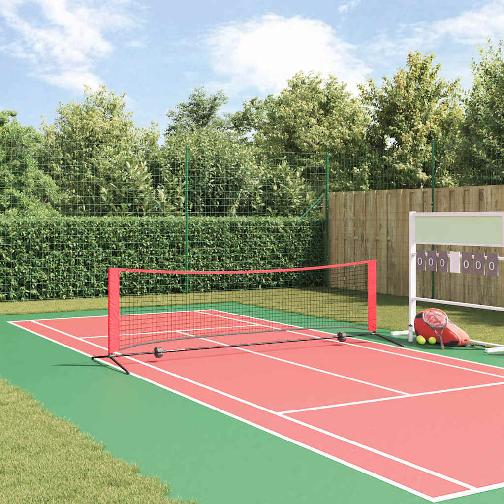Mobiles Tennisnetz für Garten & Indoor – Wetterfest, Stabil gespannt, Mit Tragetasche für flexibles Spielen überall