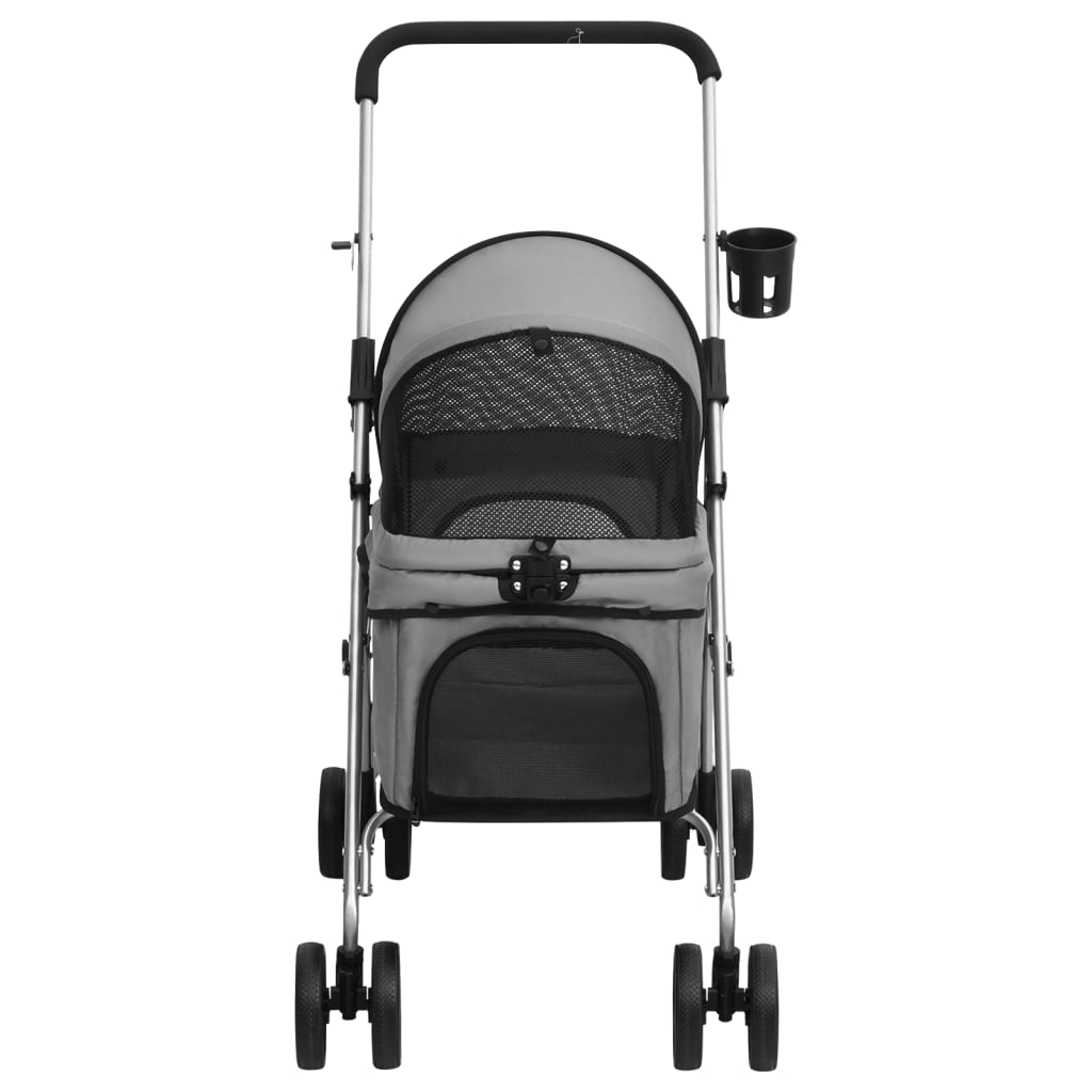 Hunde-Buggy faltbar – Komfortabler Tierwagen für Hunde & Katzen, leicht & sicher (bis 15 kg)