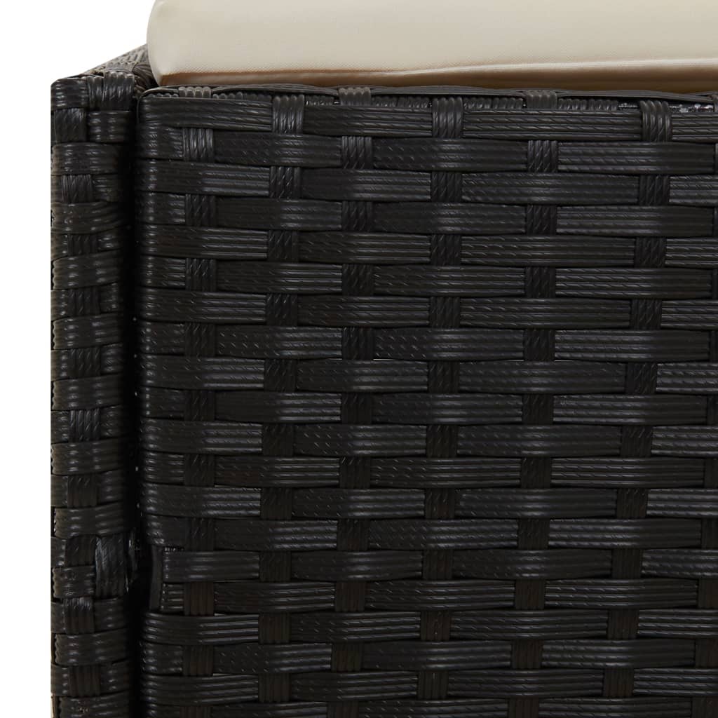 Luxus Rattan-Sonnenliege mit Sonnendach – Extra groß, wetterfest & maximaler Komfort für Garten