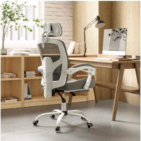Arbeiten, Zurücklehnen, Abschalten – Premium Bürostuhl mit Fußablage & 135° Relaxfunktion