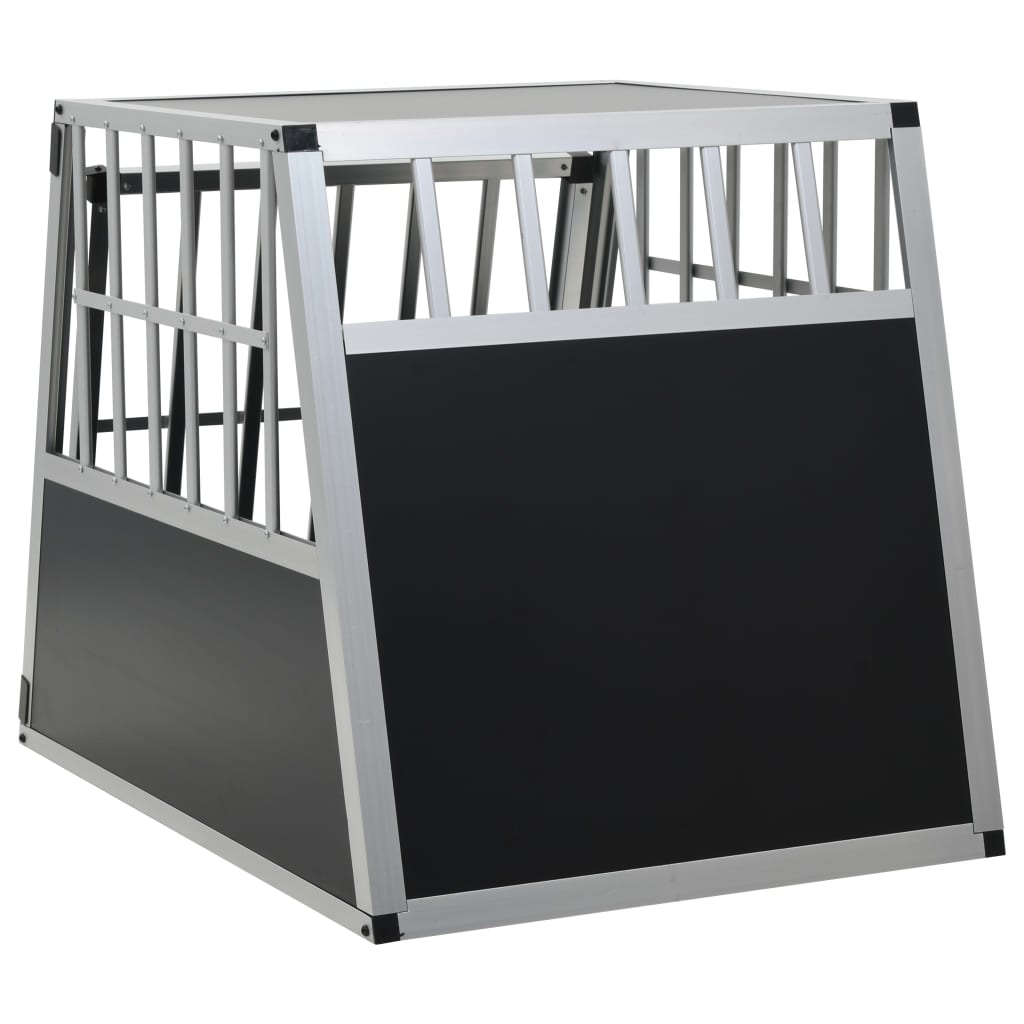 dog transport box with single door 65 x 91 x Homeeins