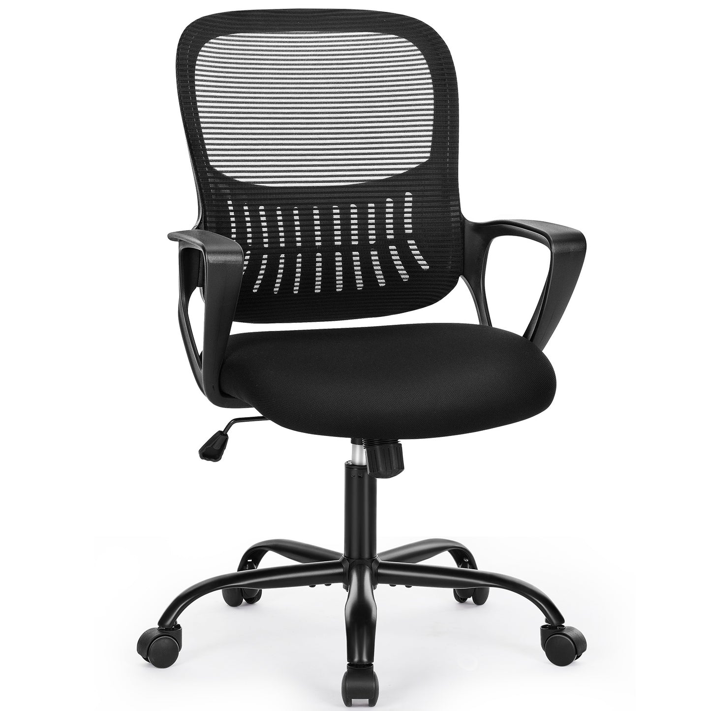 Arbeiten ohne Rückenschmerzen – Ergonomischer Hochstuhl mit Fußstütze & 360° Drehung