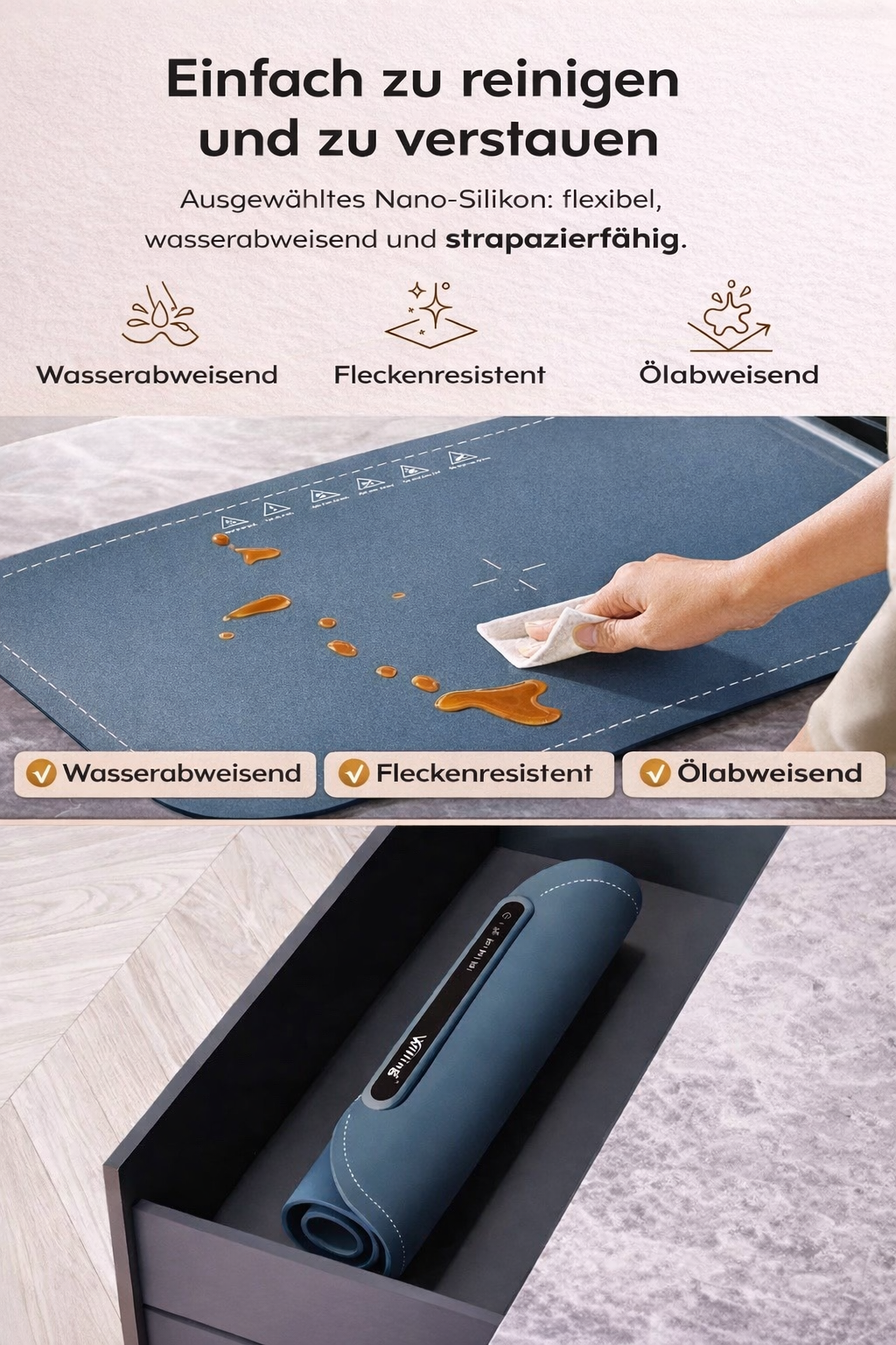 Willing HeatFlex Pro – Elektrische Wärmematte 250W mit 3 Temperaturstufen Mein Shop