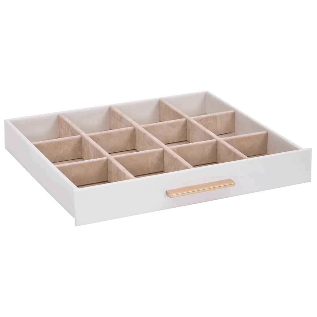 Luxus Schmuckkästchen mit 3 Ebenen – Elegante Schmuckbox mit Schubladen, Samt-Innenfutter & Ringhaltern