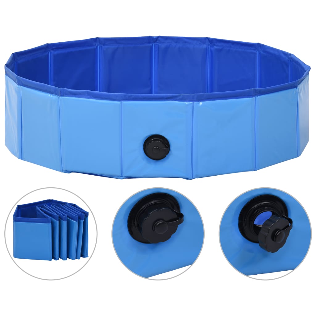 Foldable PVC Dog Pool Homeeins