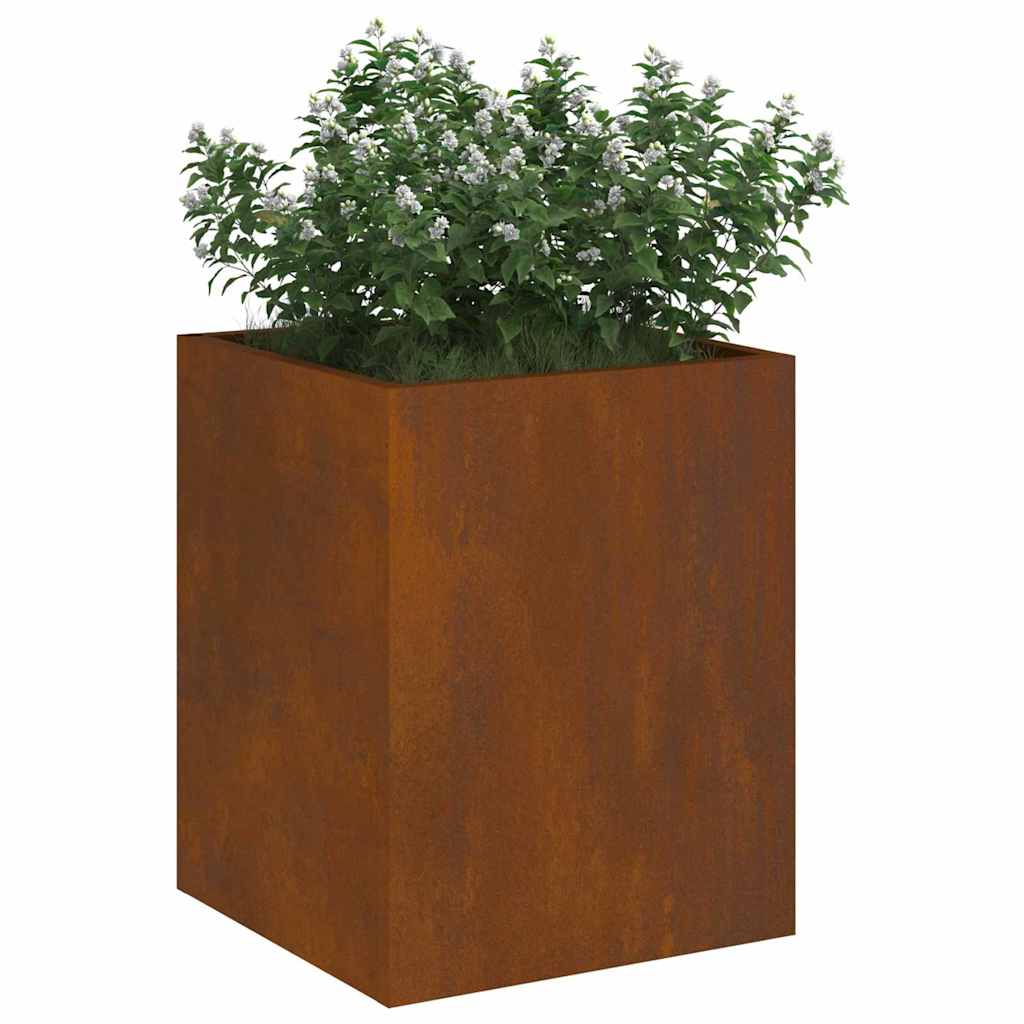 🪴 INDUSTRIAL EDGE PLANTER – Wetterfester Design-Pflanzkübel aus Stahl