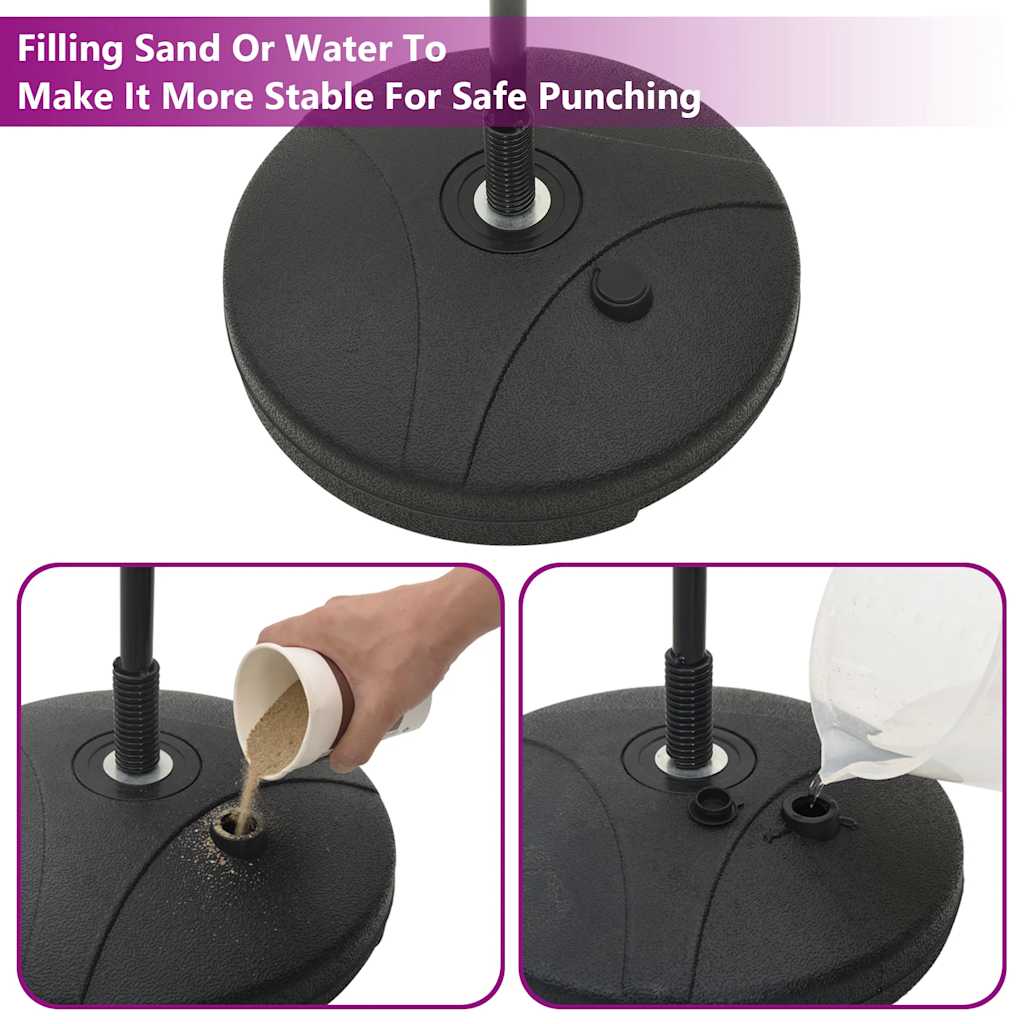 Punching Bag Set – Höhenverstellbar, Mit Handschuhen, Ideal für Anfänger, Boxsack mit Ständer & Pumpe, Perfekt für Stressabbau und Fitness