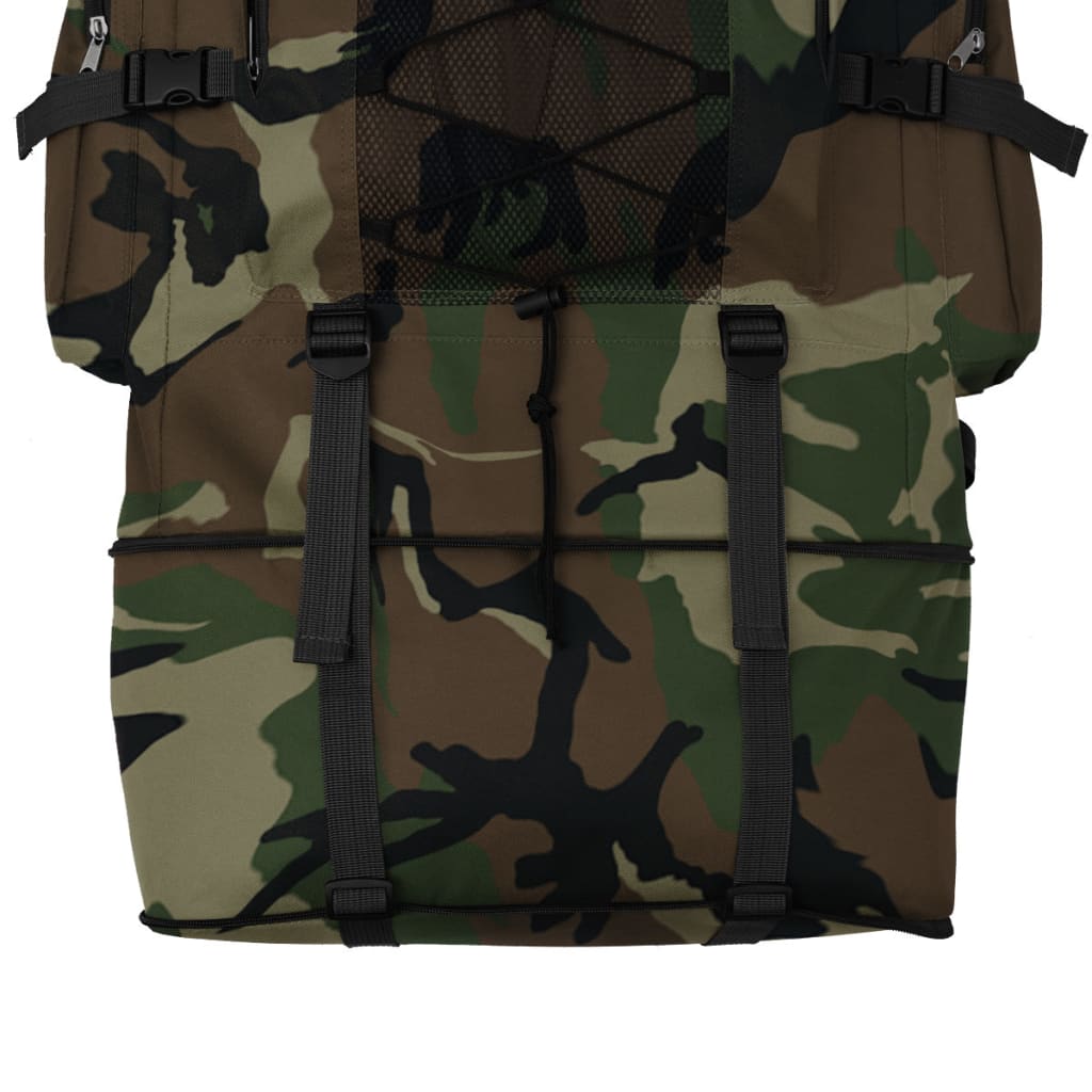Army Outdoor Rucksack 65–100 L – Extrem robust, wasserabweisend & perfekt für Camping, Trekking und lange Abenteuer
