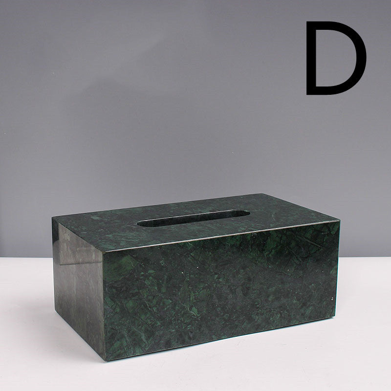 Natürlicher Marmor-Taschentuchbox Homeeins