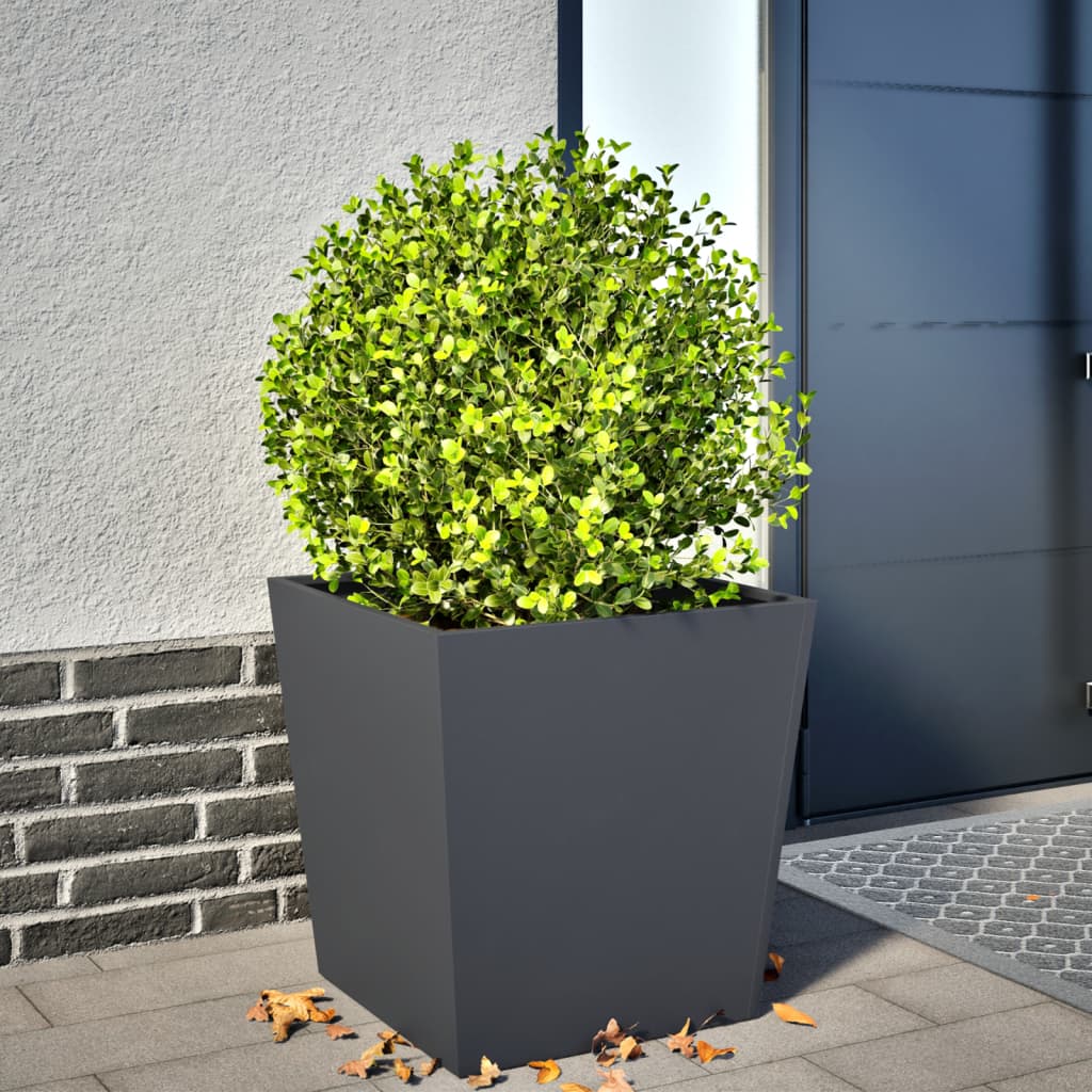 🪴 STEEL CUBE PLANTER – Moderner Metall-Pflanzkübel für Garten, Balkon & Terrasse